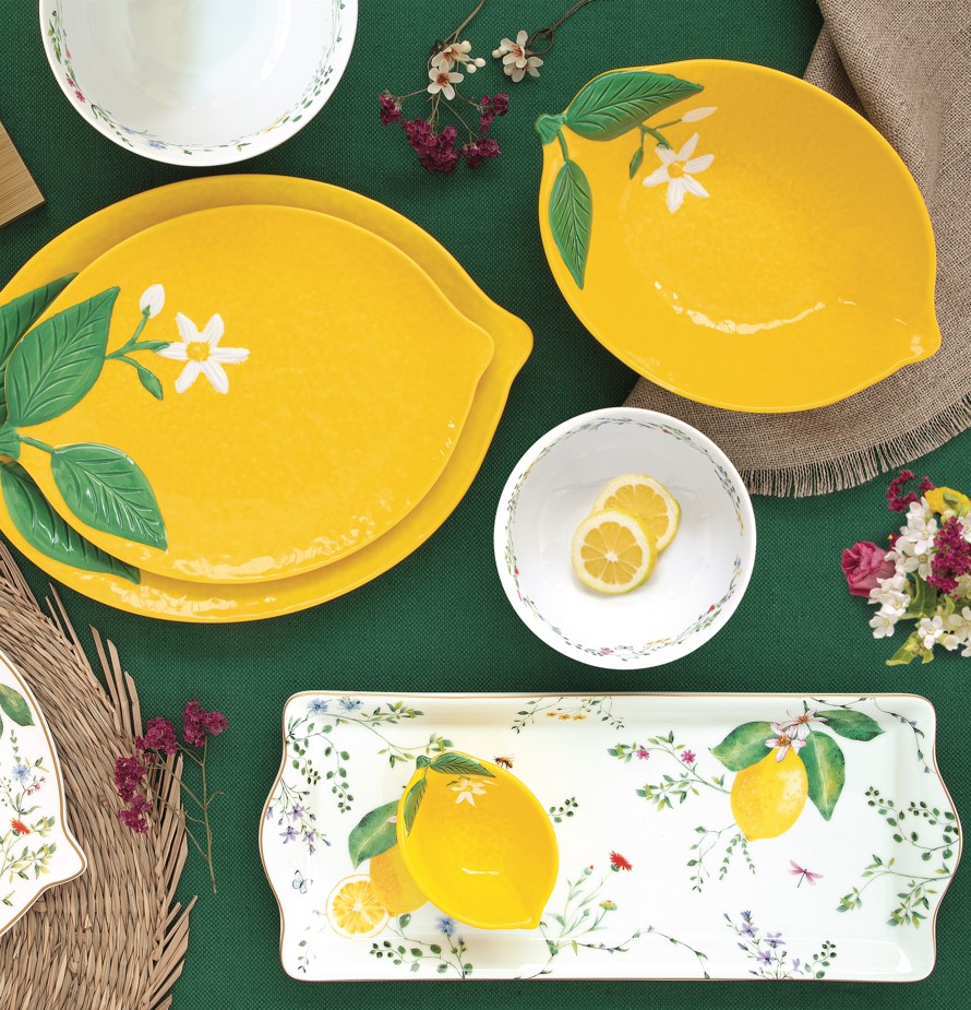 FLEURS ET CITRONS