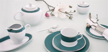 Чайный сервиз Ethereal Ultramarine Green
