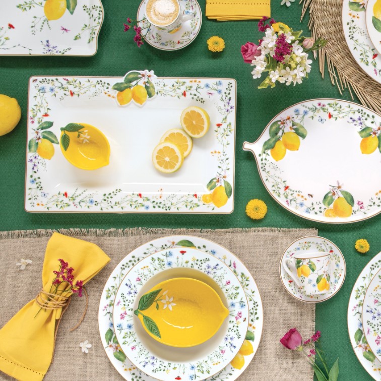 FLEURS ET CITRONS