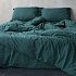 Комплект постельного белья DARK GREEN, состав: 100% хлопок, размер: евро