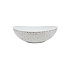 Салатник фарфоровый BALLET SILVER RAIN, д. 26 см