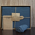 Комплект постельного белья DRESS BLUE, состав: 100% хлопок, размер: евро