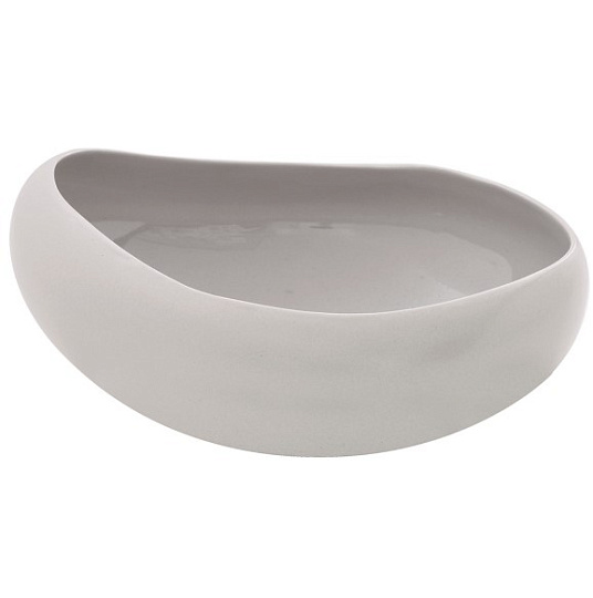 Тарелка  глубокая  керамическая ORGANICA GREY, д. 19 см