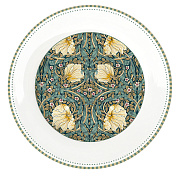 Тарелка десертная фарфоровая WILLIAM MORRIS BLACK, д. 19 см Easy Life магазин «Аура Дома»