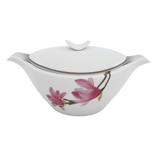 Супница, 37х23 см, 3 л, фарфор, серия MAGNOLIA
