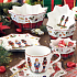 Блюдо сервировочное фарфоровое VINTAGE NUTCRACKER, размер: 35х23 см в подарочной упаковке