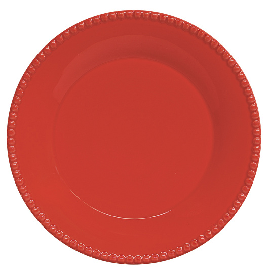 Блюдо сервировочное фарфоровое TIFFANY RED, д. 26 см