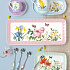 Блюдо сервировочное фарфоровое ROYAL BLOSSOM, размер: 36x16 см