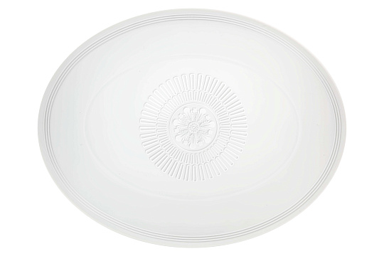Блюдо овальное фарфоровое Ornament, размер: 41,6х32,3 см