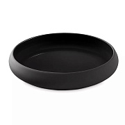 Тарелка глубокая   22  см , BAHIA ONYX /BLACK, фарфор  магазин «Аура Дома»