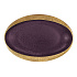 Блюдо овальное, 36х26 см, фарфор, серия GOLDEN VELVET