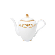Кофейник, 1, 44 л, фарфор, серия Imperio Gold PORCEL магазин «Аура Дома»