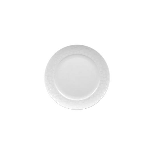 Тарелка для масла/хлеба, 17 см, фарфор, серия  STRAVAGANZA WHITE