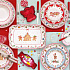 Тарелка закусочная фарфоровая SWEET CHRISTMAS, д. 27 см