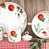 Подставка для столовых приборов фарфоровая HOME & KITCHEN в подарочной упаковке