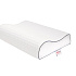 Подушка PLUMP VISCO PILLOW, размер: 58x38см, верх: 65% ПЭ, 35% вискоза, наполнитель: 100% полиуретан
