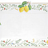 Блюдо сервировочное фарфоровое FLEURS ET CITRONS, размер: 36x24 см в подарочной упаковке