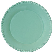 Тарелка десертная фарфоровая  TIFFANY AQUAMARINE, д. 19 см  магазин «Аура Дома»