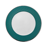 Блюдо сервировочное, 31 см, фарфор, серия ETHEREAL ULTRAMARINE GREEN PORCEL магазин «Аура Дома»