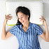 Подушка GALAXY MOTION SOFT, размер: 65x40см, верх: 65% ПЭ, 35% вискоза, наполнитель: 100% полиуретан