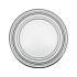 Блюдо сервировочное, 31 см, фарфор, серия SILVER STRIPES