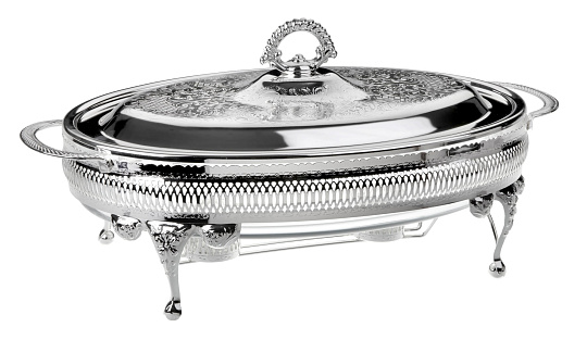 Блюдо для сервировки овальное с крышкой, размер: 41x26,5x18,5 см,Queen Anne