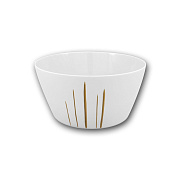 Салатник, 25 см, фарфор, серия GOLDEN TOUCH PORCEL магазин «Аура Дома»