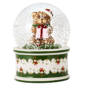 картинка Рождественские игрушки Villeroy & Boch Snow Globe Little Bear D: 6,5 см / H: 9 см Christmas Toy's  магазин «Аура Дома»