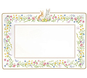 Блюдо сервировочное фарфоровое HAPPY EASTER, размер: 36x24 см в подарочной упаковке Easy Life / Nuova R2S магазин «Аура Дома»
