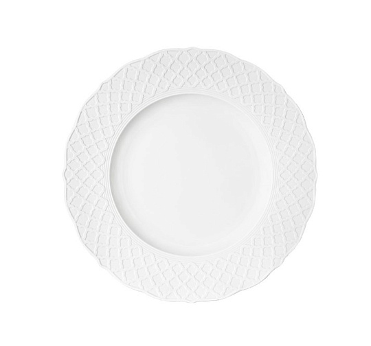 Блюдо круглое фарфоровое EMPIRE SILK, д. 22 см