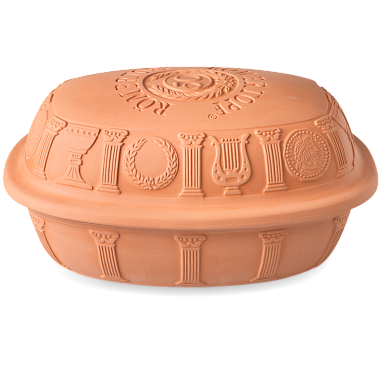 Емкость для запекания с крышкой 50 Jahre Jubilee Roaster размер 29,3 x 16,7 x 39,8 cm цвет терракот примерно на 8 человек