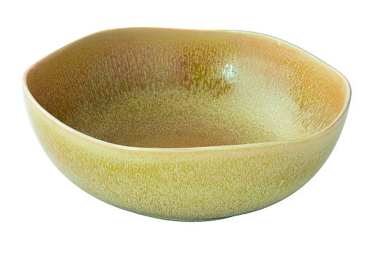 Салатник фарфоровый TERRA BROWN, д. 24 см