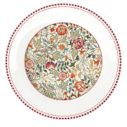 Тарелка десертная  фарфоровая WILLIAM MORRIS NATURAL, д. 19 см Easy Life магазин «Аура Дома»