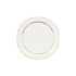 Блюдо круглое фарфоровое VIENA PREMIUM GOLD, д. 22 см