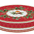 Набор блюдец фарфоровых CHRISTMAS BERRIES (4 шт), д. 19 см в подарочной упаковке