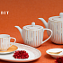 Блюдо глубокое фарфоровое PASTA GOLDEN ORBIT, д. 19 см