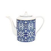 Чайник заварочный фарфоровый LENA BLUE LEGACY, объем 1300 мл PORCEL - Industria Portuguesa de Porcelanas, S.A Португалия, AP.77-3770-909 Оливеира до Баирраo магазин «Аура Дома»