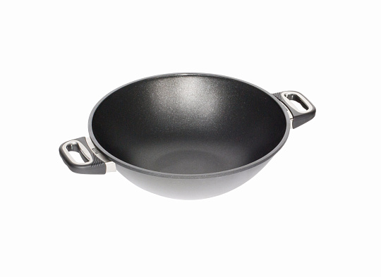 Сковорода глубокая AMT Gastroguss WOK (ВОК), I-1132-E, диаметр 32 см, индукция 