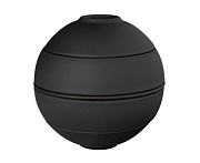 Набор столовой посуды фарфоровой La petite Boule black (5 предметов)  магазин «Аура Дома»