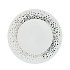 Тарелка закусочная фарфоровая PETALA SILVER RAIN, д. 27 см