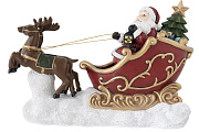Статуэтка новогодняя декоративная CHRISTMAS FIGURINES, размер: 35x15x22 см  магазин «Аура Дома»