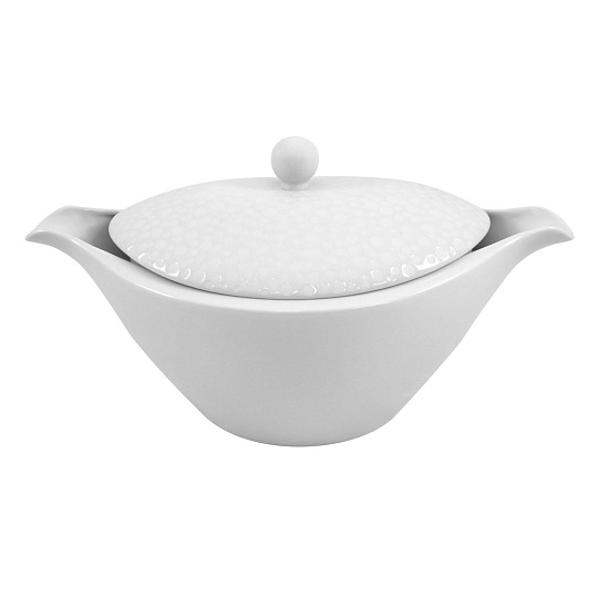Супница, 37х23 см, фарфор, серия  STRAVAGANZA WHITE