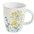 Кружка фарфоровая MILLE FLEURS YELLOW, объем 350 мл