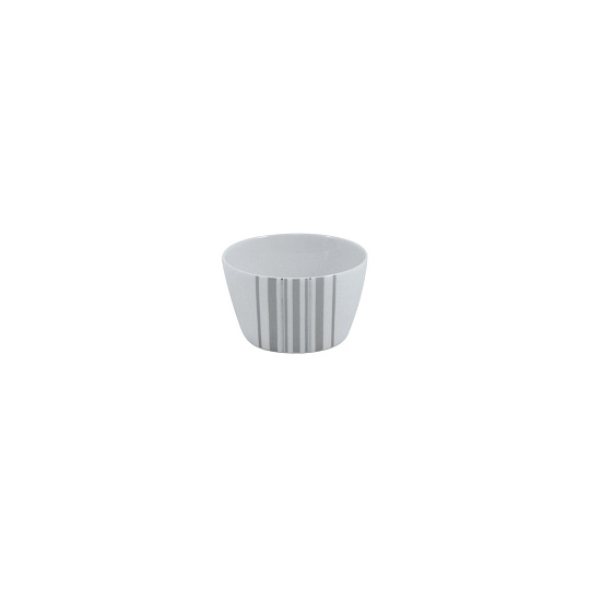 Салатник, 10 см, фарфор, серия SILVER STRIPES