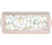 Блюдо сервировочное фарфоровое BIRDS MELODY, размер: 35x15 см в подарочной упаковке Easy Life / Nuova R2S магазин «Аура Дома»