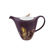 Кофейник, 1,3 л, фарфор, серия ROMANTIC VELVET PORCEL  магазин «Аура Дома»