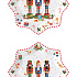 Набор блюд фарфоровых VINTAGE NUTCRACKER (2 шт), д. 20 см в подарочной упаковке
