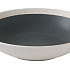 Тарелка суповая керамическая GRAPHITE DARK GREY, д. 19 см