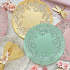Блюдо сервировочное стеклянное SPRING GLASS, д. 33 см в подарочной упаковке