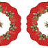 Набор подставок декоративных на стол CHRISTMAS BERRIES (2 шт), д. 34,5 см